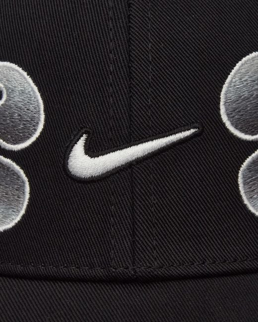 Nike Club Structured Og Flame Cap Black for men
