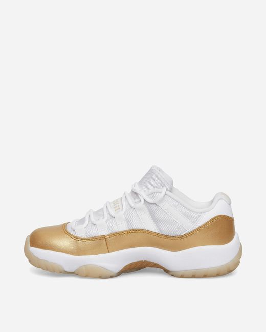 Nike White S Air Jordan 11 Low Mother S Day Sneakers Metallic