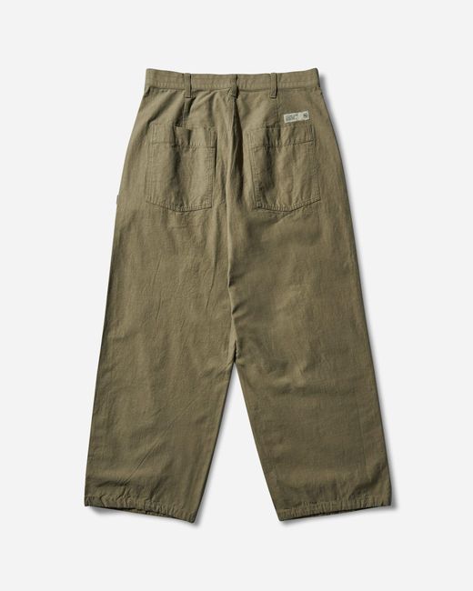 Neighborhood Green Men S Wide Baker Pants Olive Drab for men