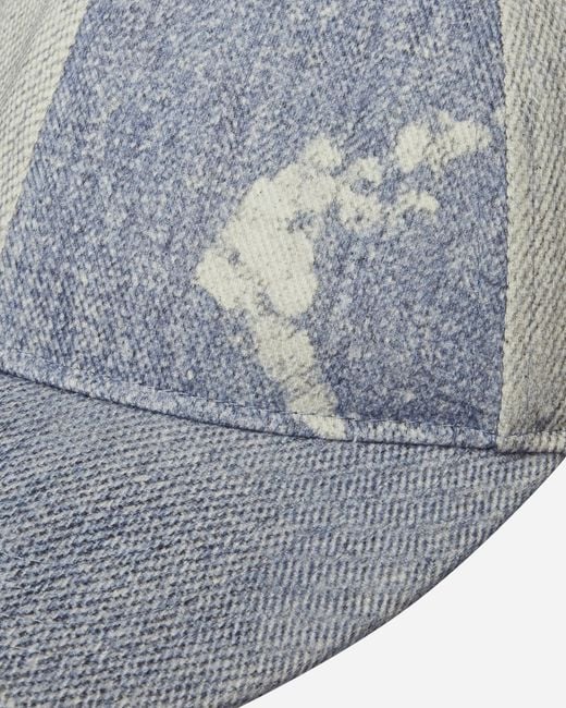 Our Legacy Blue Ballcap Digital Denim Print for men