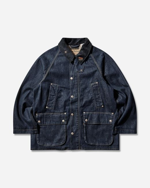 Levi's Blue Men S Barbour Oversized Bedale Jacket for men