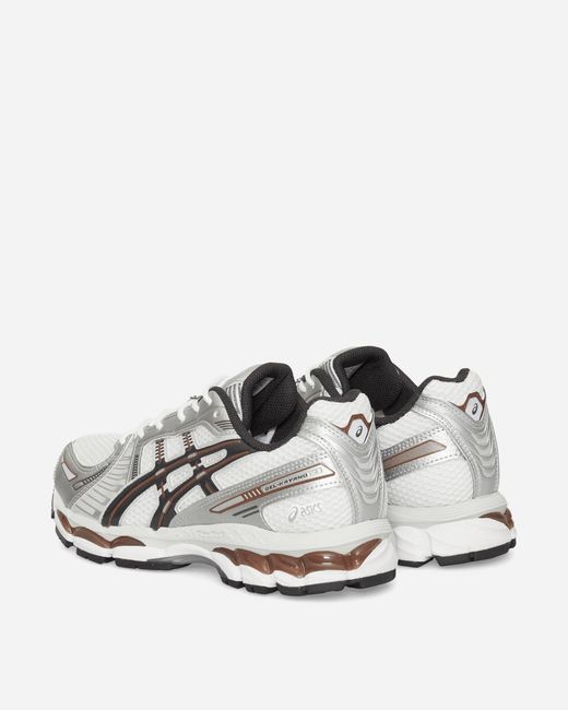 Asics White Gel-Kayano 12.1 Sneakers Graphite for men
