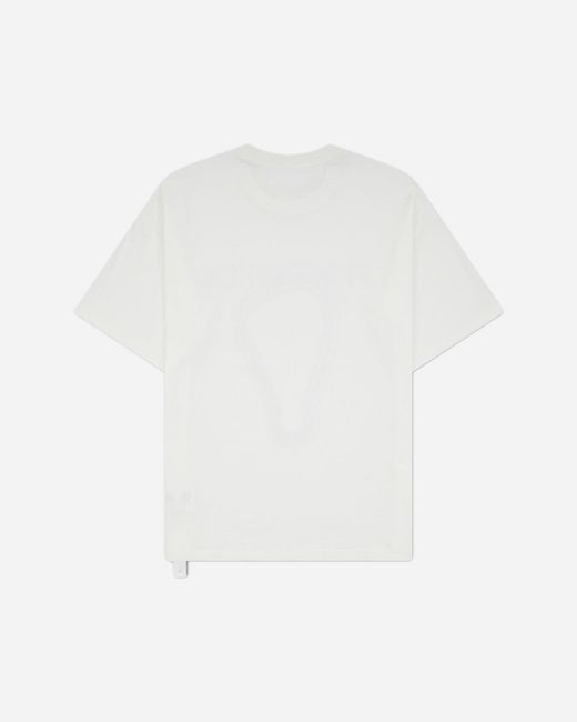 Oamc Peacemaker White Men S Carabinier Print Loose Fit T-shirt for men