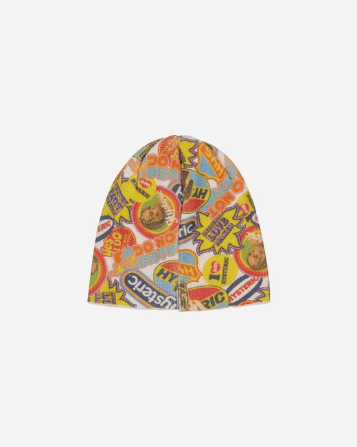 Hysteric Glamour Multicolor Typical Hysteric Beanie