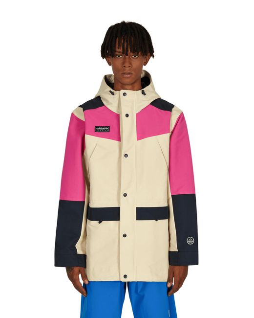 Adidas Originals Pink Aldrington Spzl Jacket Art 1 L for men