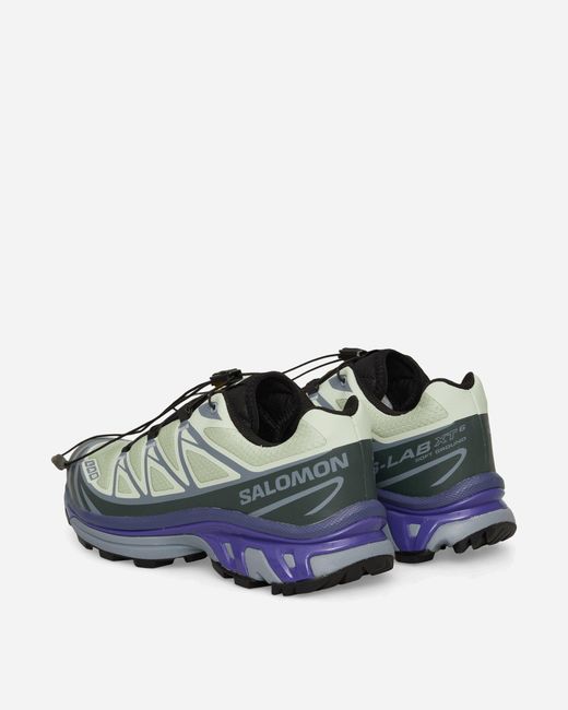 Salomon Green Xt-6 Sneakers Sea Foam / Urban Chic / Deep for men