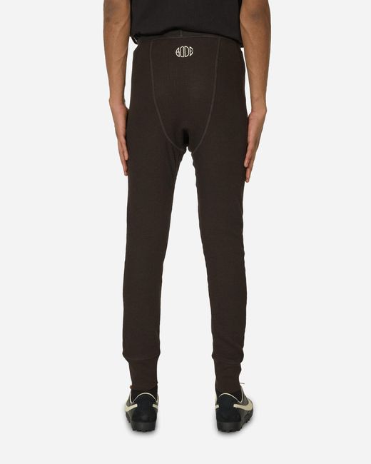 Nike Black Bode Rec. Thermal Pants Shadow Brown for men