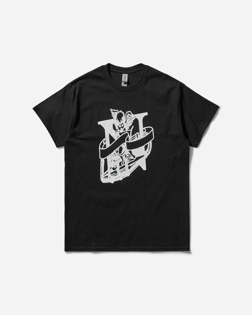 SLAM JAM Black Storia Vera N Angel T-Shirt for men