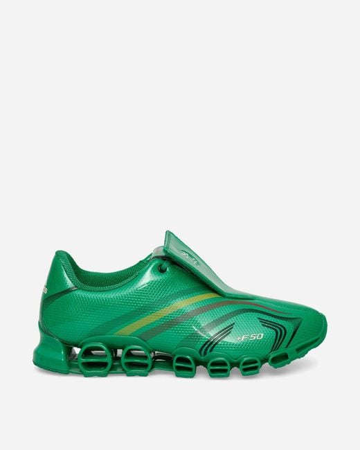 Adidas Green Jah Jah Studio F50 Tunit Mega Sneakers Core for men