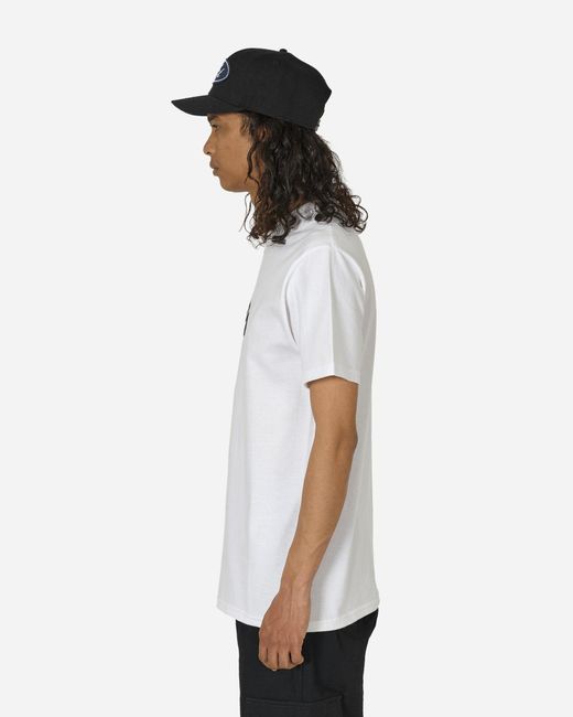 Anything Curved Logo T-shirt White / Black for men