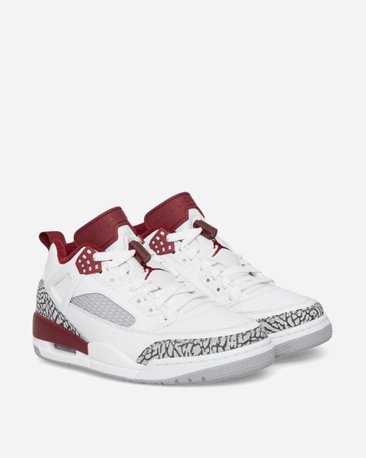 Nike Air Jordan Spizike Low Sneakers White / Team Red for men