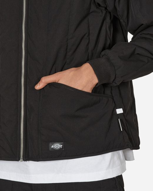 Dickies Black Quilted Jacket for men