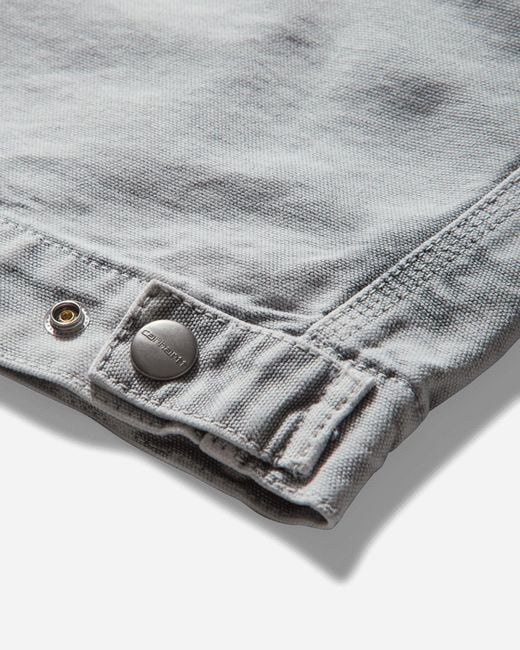 Carhartt Gray Men S Og Detroit Jacket (chalk Wash) for men