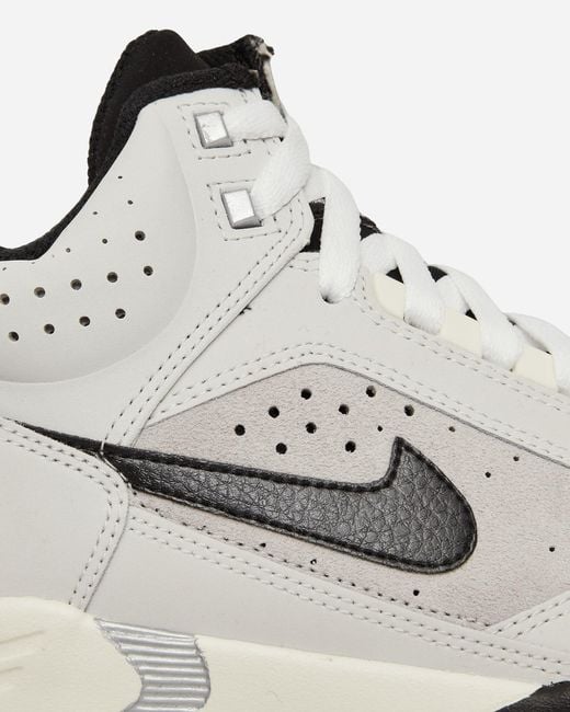 Nike Air Flight Lite Mid Sneakers Photon Dust in White for Men | Lyst