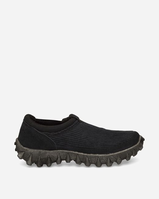 Salomon Black Snowclog Corduroy Sneakers for men