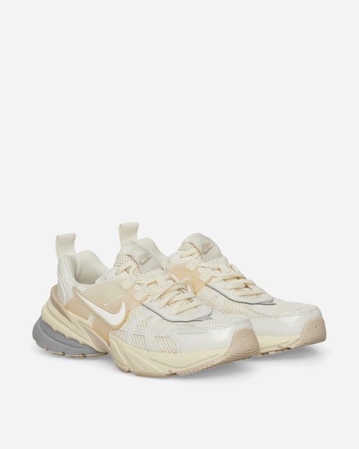 Nike White S V2K Run Sneakers Pale Ivory Coconut Milk