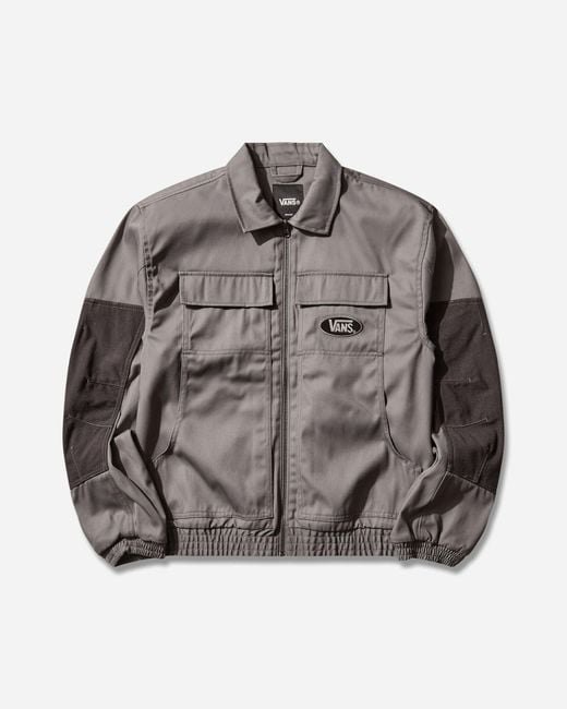 Vans Gray Act Of Disagreement A-abrasion Jacket Smoked Pearl for men