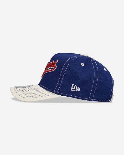 KTZ Blue La Dodgers Mlb City Icon 9forty E-frame Adjustable Cap Dark for men