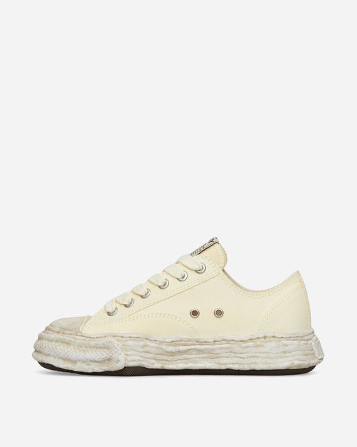 Maison Mihara Yasuhiro White Peterson 23 Og Sole Over-dyed Canvas Low Sneakers for men