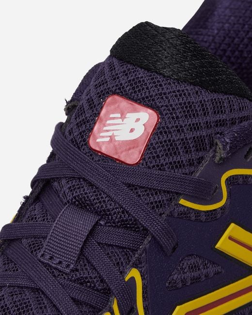 New Balance Blue Abzorb 1890 Sneakers Boysenberry / Punch Yellow for men