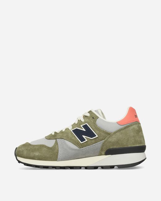 New Balance Green 475 Sneakers Dark Olivine Raincloud Drift for men
