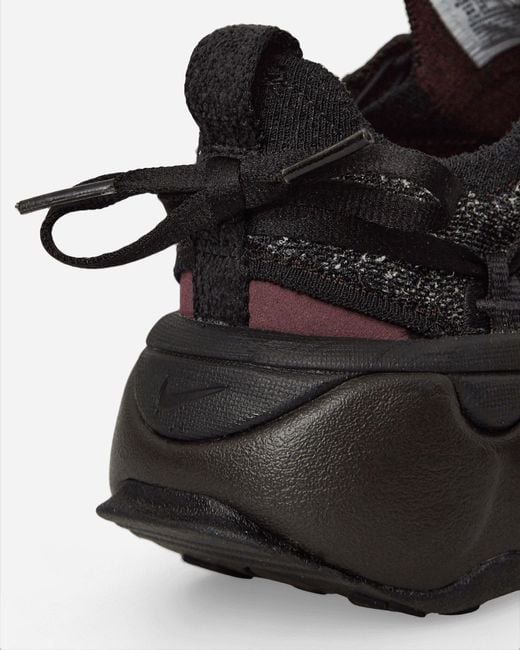 Nike Black S Flyknit Bloom Sneakers Burgundy Crush