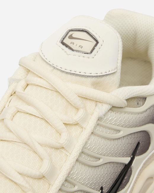 Nike White Air Max Plus Sneakers Light Orewood for men