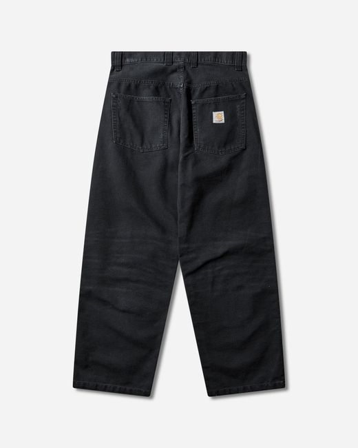 Carhartt Black Brandon Pants (Grind Washed) for men