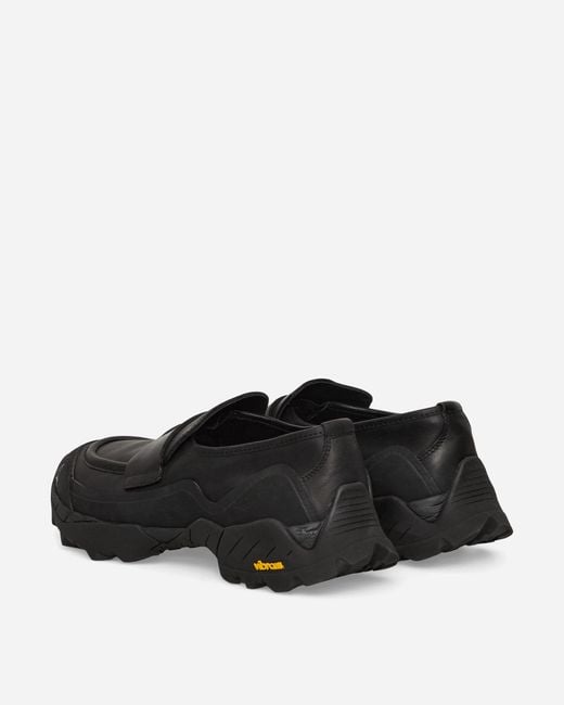 Roa Black Loafers for men