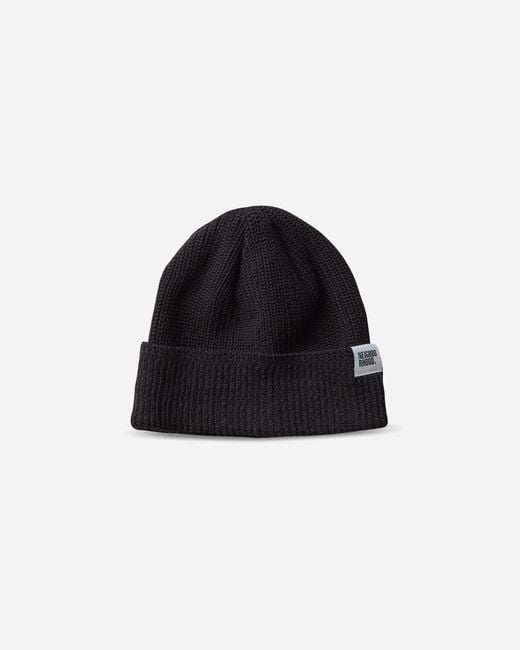 Neighborhood Black Jp Beanie for men