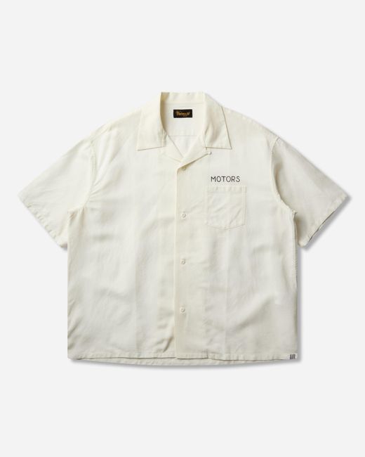 Visvim Natural Men S Crosby Shortsleeve Shirt for men