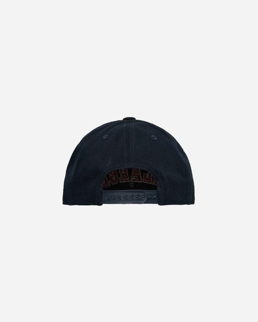 Xlarge Blue Round Logo Snapback Cap Navy for men