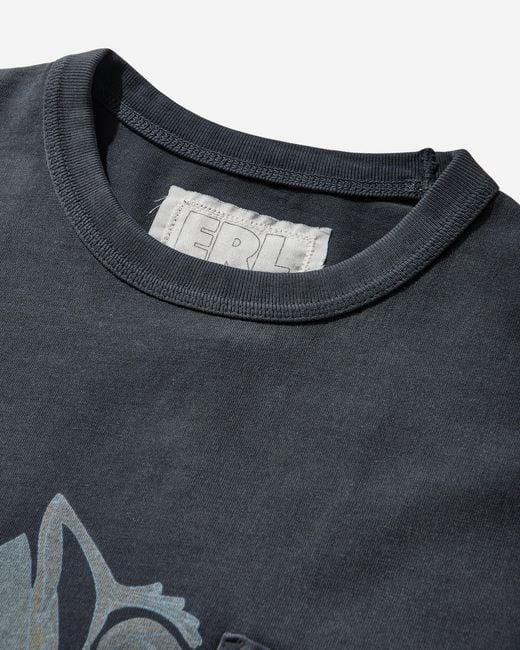 ERL Blue Puke T-Shirt for men