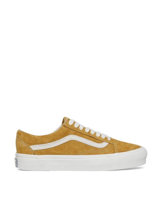 yellow vans suede