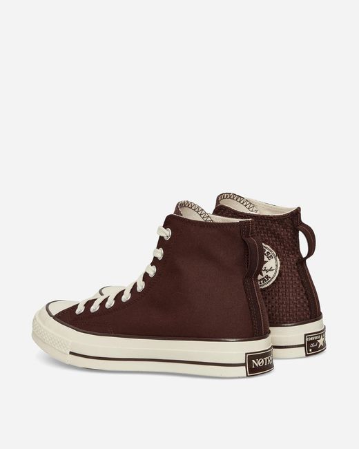 Converse Notre Chuck 70 Hi Sneakers Brown for Men | Lyst