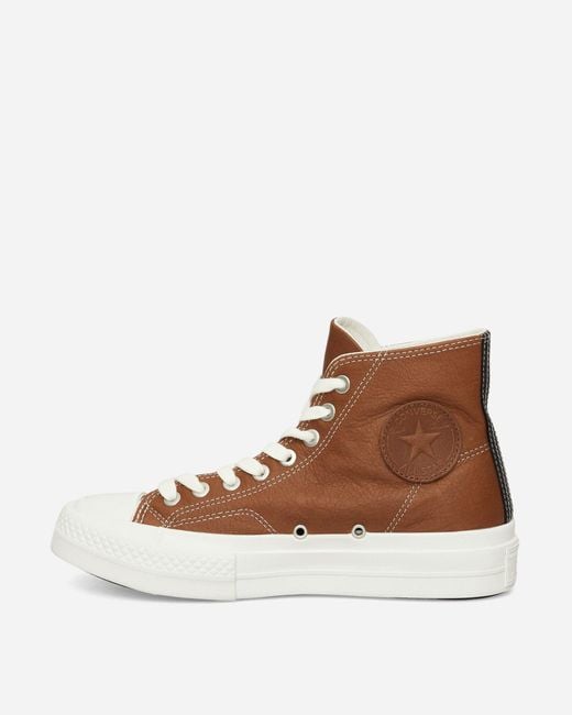 Converse Brown Chuck Taylor All Star First String Sneakers Chestnut for men