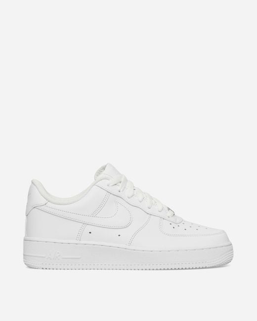 Nike White Air Force 1 07 Sneakers for men