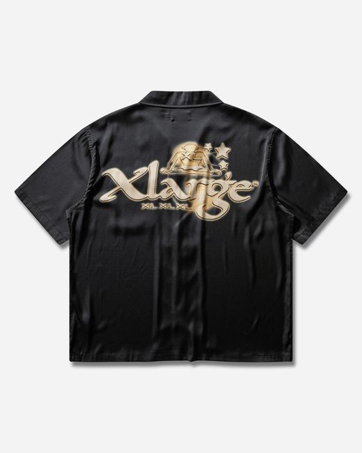 Xlarge Black Men S Camp Shirt for men