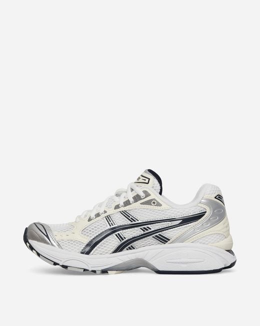 Asics White S Gel-Kayano 14 Sneakers / Midnight