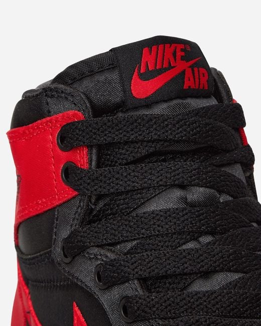 Nike Wmns Air Jordan 1 Retro High Og Sneakers Black / University Red for men