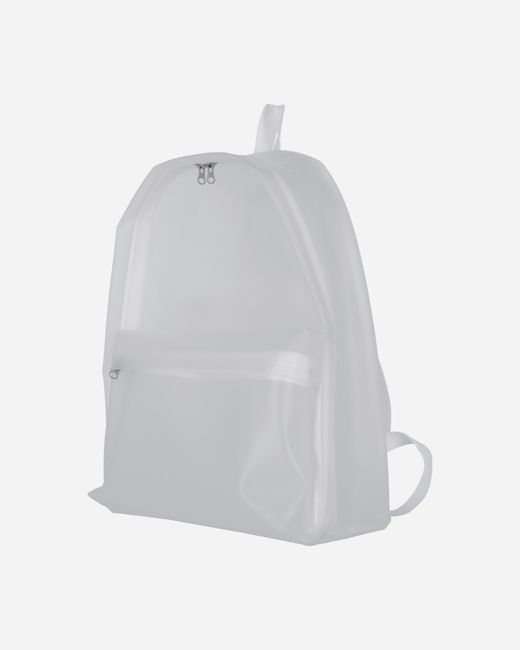 Amomento White Tpu Backpack for men
