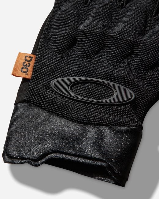 Oakley Black Maven D3O Gloves for men
