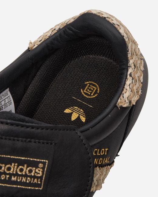 Adidas Black Clot By Edison Chen Mundial Sneakers Core Hemp for men