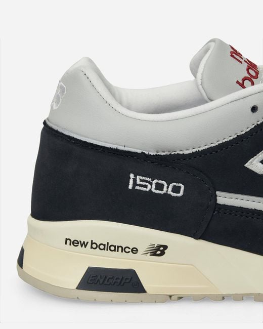 New Balance Multicolor Made In Uk 1500 Sneakers Total Eclipse / Indian Teal / Harbor Mist for men
