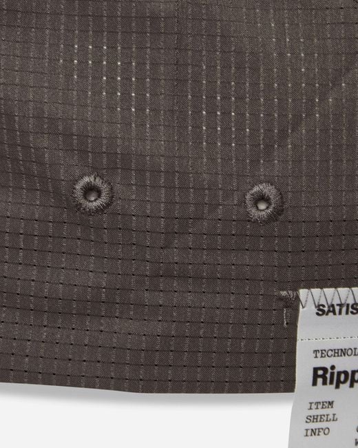 Satisfy Brown Rippy Air Trail Cap Shitake for men