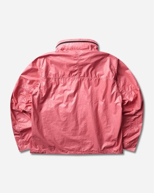 Stone Island Pink S Light Nylon 3L-Tc Jacket Geranium for men