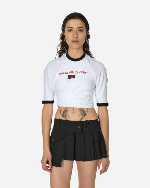 Jean Paul Gaultier White Shayne Oliver Gaultier Oliver T-Shirt for men