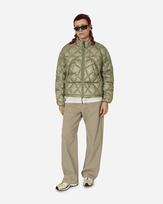ROA Light Down Jacket in Green | Lyst UK