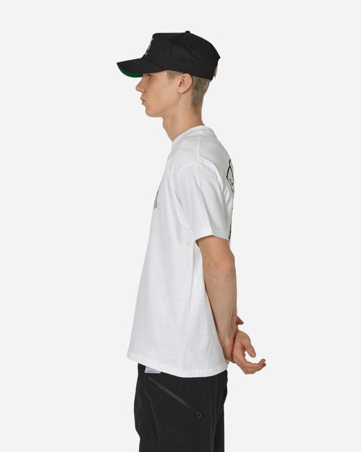 L.I.E.S. Records White Wild Cards T-Shirt for men