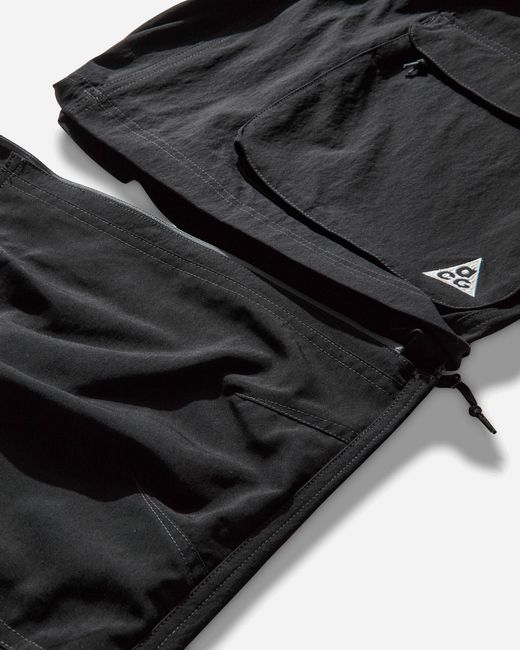 Nike Gray Men S Acg Smith Summit Zip Cargo Pants for men